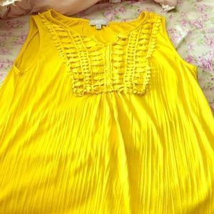 Yellow Carolyn Taylor Blouse